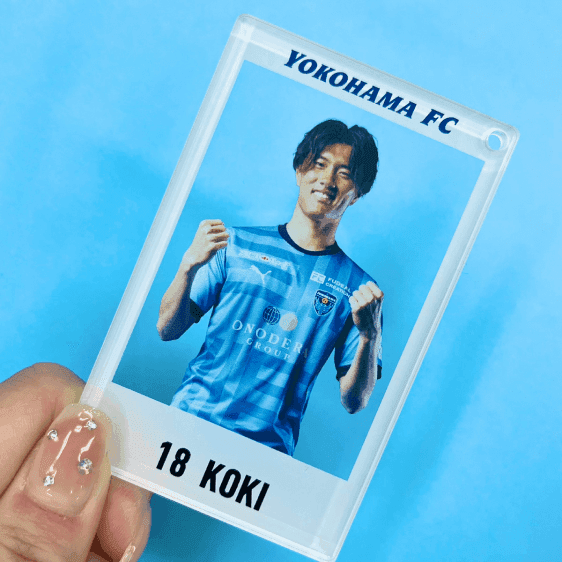 チェキ風アクリルキーホルダー