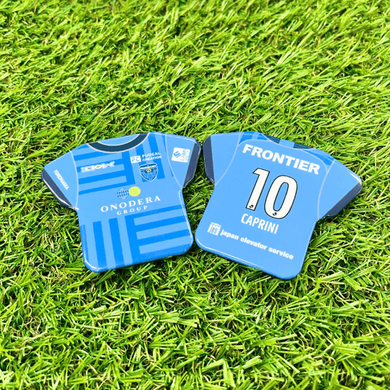 ユニフォーム型缶バッジ